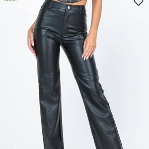 Princess Polly Leather Pants